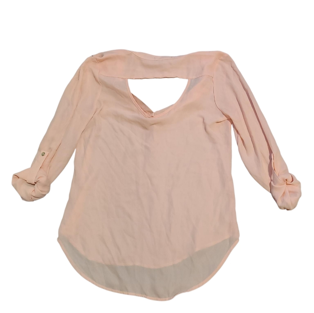 CARRIE ALLEN Light Pink Blouse M - Picture 7 of 8